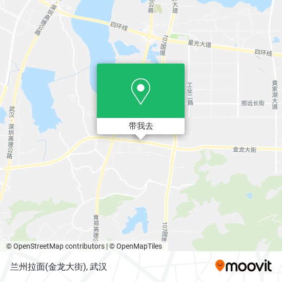 兰州拉面(金龙大街)地图