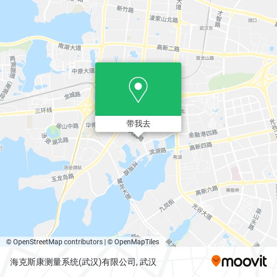 海克斯康测量系统(武汉)有限公司地图