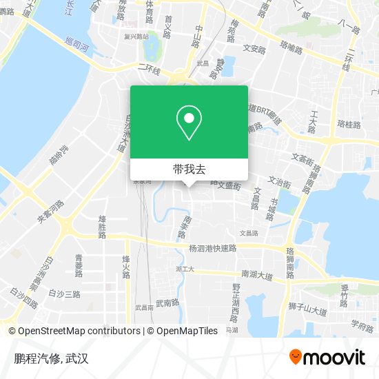 鹏程汽修地图