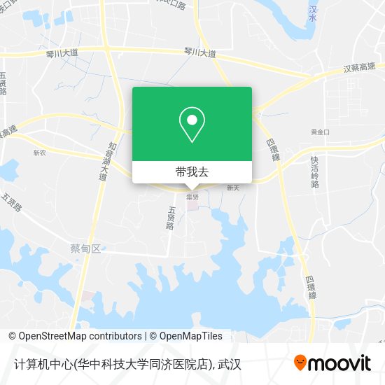 计算机中心(华中科技大学同济医院店)地图