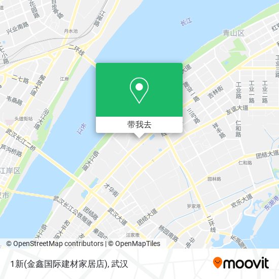 1新(金鑫国际建材家居店)地图