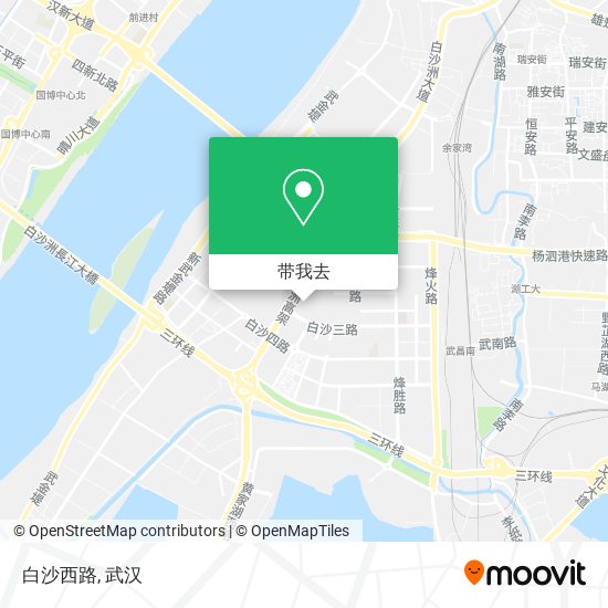 白沙西路地图