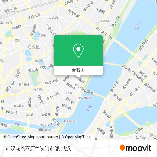 武汉花鸟商店兰陵门市部地图