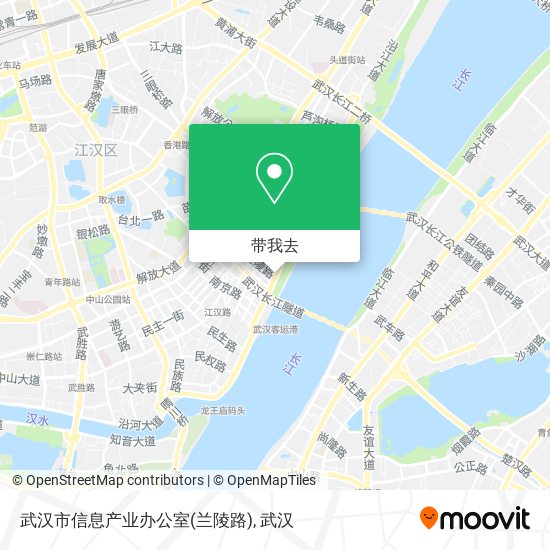 武汉市信息产业办公室(兰陵路)地图