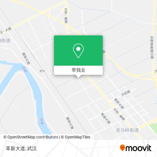 革新大道地图