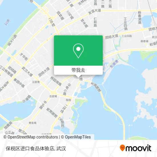 保税区进口食品体验店地图