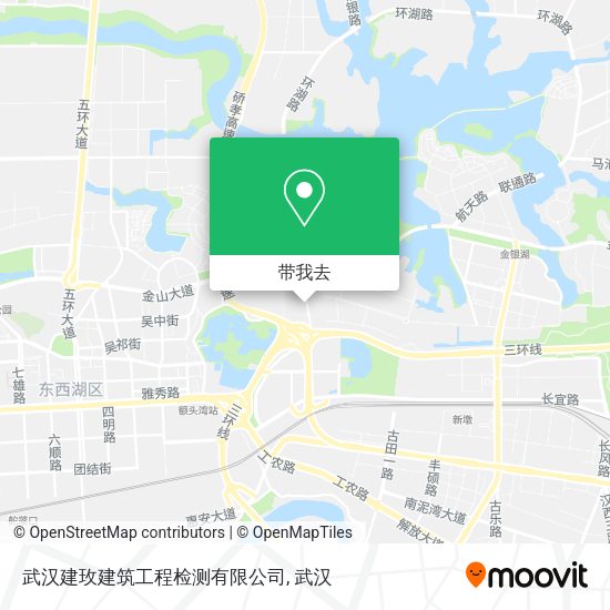 武汉建玫建筑工程检测有限公司地图