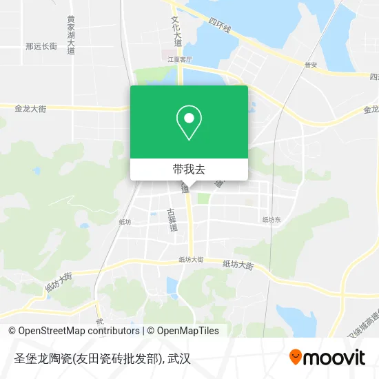 圣堡龙陶瓷(友田瓷砖批发部)地图