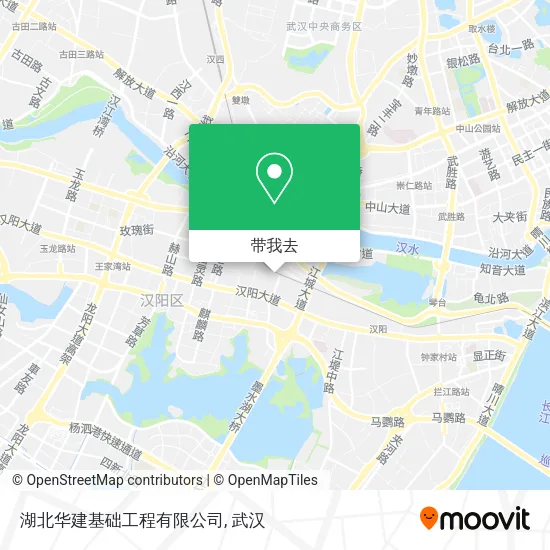 湖北华建基础工程有限公司地图