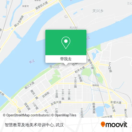 智慧教育及地美术培训中心地图