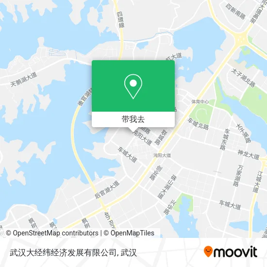 武汉大经纬经济发展有限公司地图