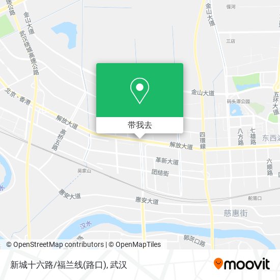 新城十六路/福兰线(路口)地图