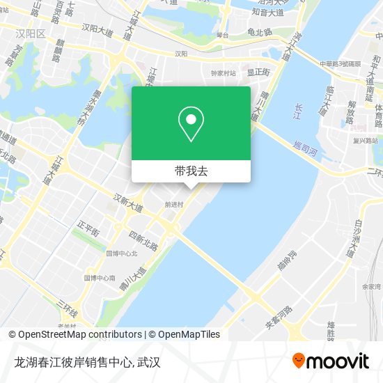 龙湖春江彼岸销售中心地图