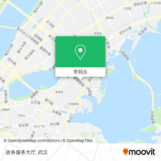 政务服务大厅地图