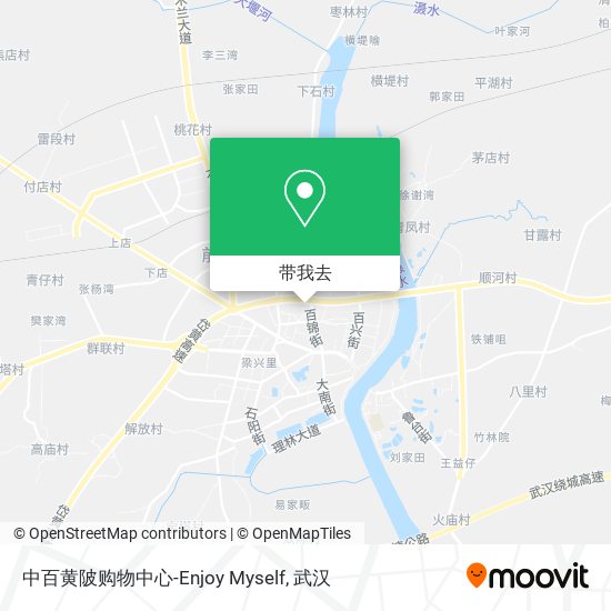 中百黄陂购物中心-Enjoy Myself地图