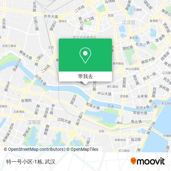 特一号小区-1栋地图