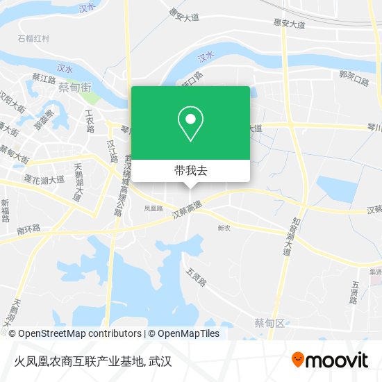 火凤凰农商互联产业基地地图