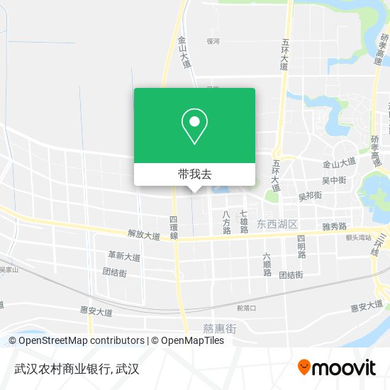 武汉农村商业银行地图