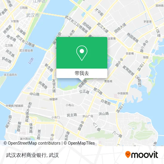 武汉农村商业银行地图