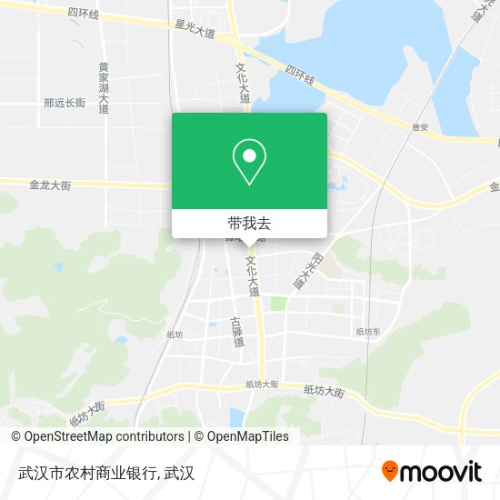 武汉市农村商业银行地图