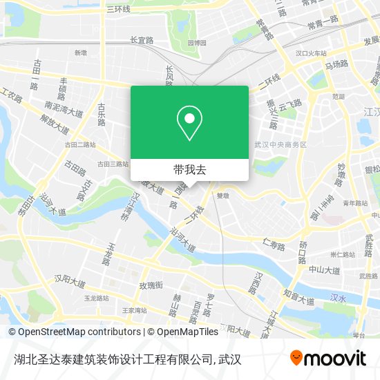 湖北圣达泰建筑装饰设计工程有限公司地图