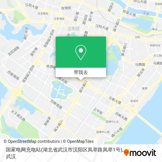 国家电网充电站(湖北省武汉市汉阳区凤举路凤举1号)地图