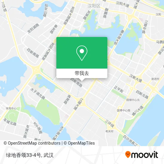 绿地香颂33-4号地图