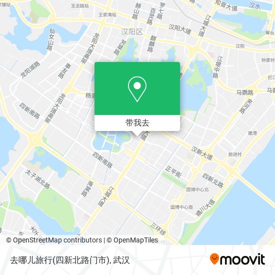 去哪儿旅行(四新北路门市)地图