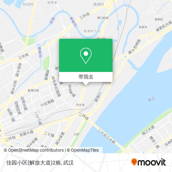 佳园小区(解放大道)2栋地图