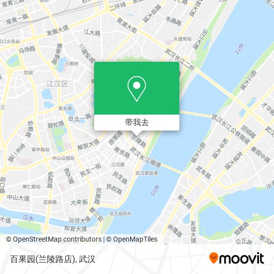 百果园(兰陵路店)地图