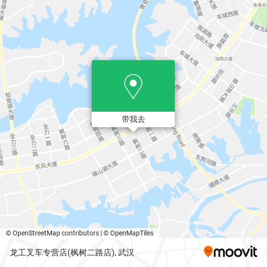 龙工叉车专营店(枫树二路店)地图