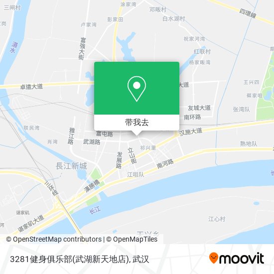 3281健身俱乐部(武湖新天地店)地图