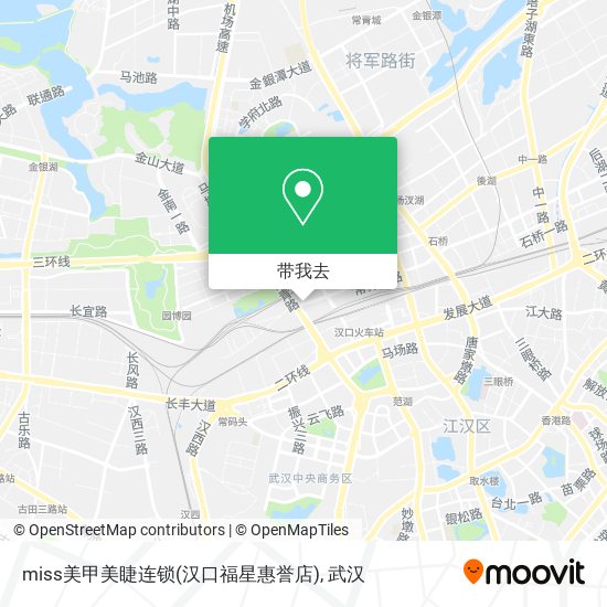 miss美甲美睫连锁(汉口福星惠誉店)地图