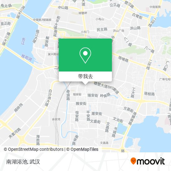 南湖浴池地图