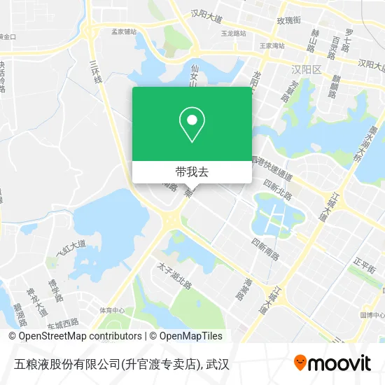 五粮液股份有限公司(升官渡专卖店)地图