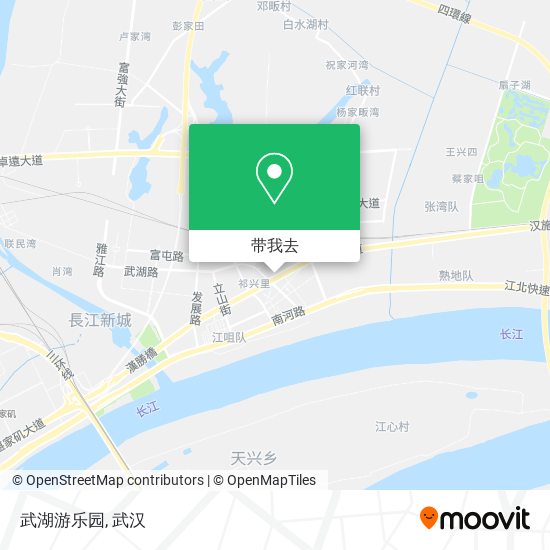 武湖游乐园地图