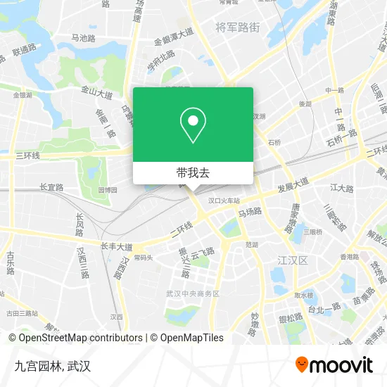 九宫园林地图
