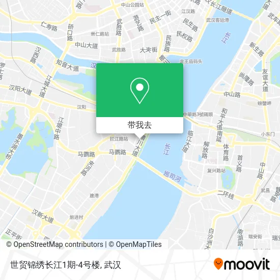 世贸锦绣长江1期-4号楼地图