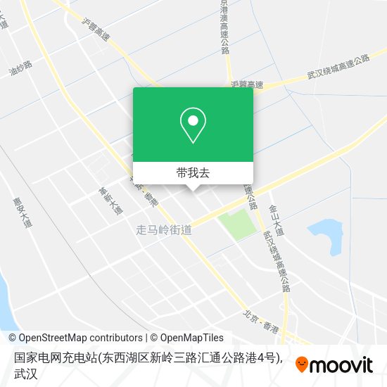 国家电网充电站(东西湖区新岭三路汇通公路港4号)地图