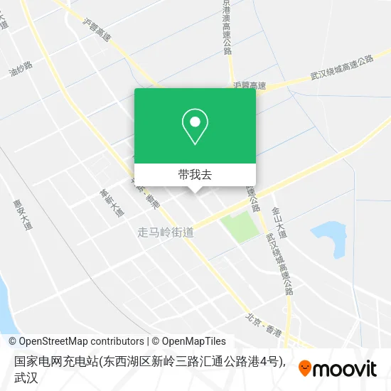 国家电网充电站(东西湖区新岭三路汇通公路港4号)地图