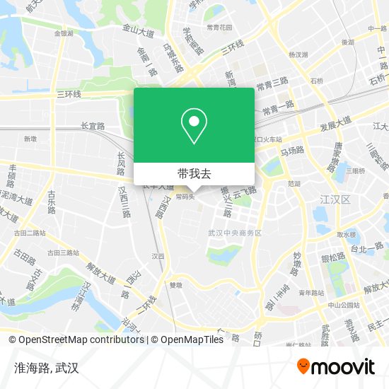 淮海路地图