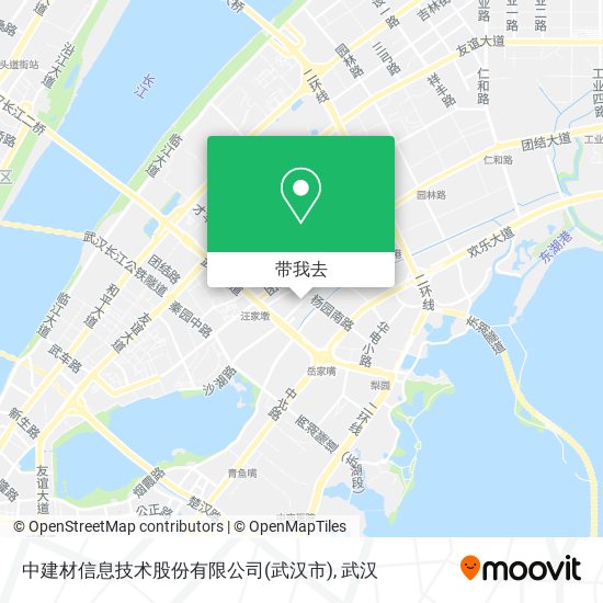 中建材信息技术股份有限公司(武汉市)地图