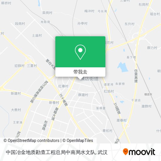 中国冶金地质勘查工程总局中南局水文队地图