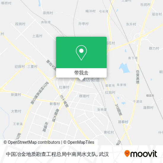 中国冶金地质勘查工程总局中南局水文队地图