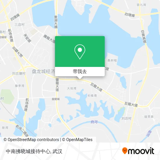 中南拂晓城接待中心地图