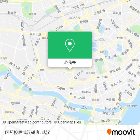 国药控股武汉硚康地图