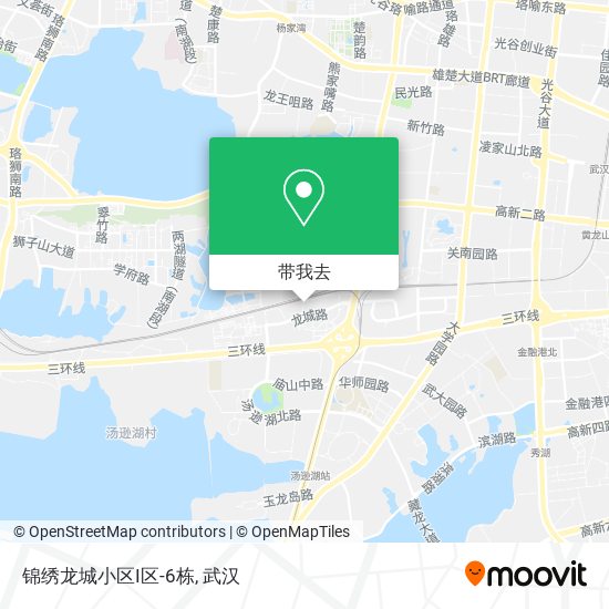 锦绣龙城小区I区-6栋地图