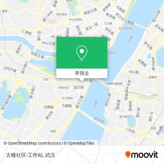 古楼社区-工作站地图
