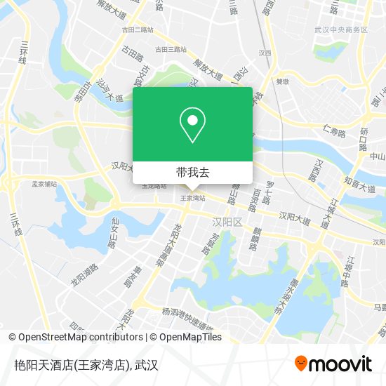 艳阳天酒店(王家湾店)地图