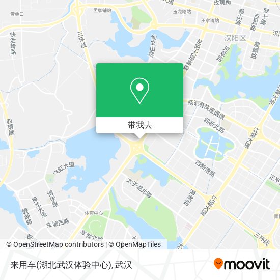 来用车(湖北武汉体验中心)地图